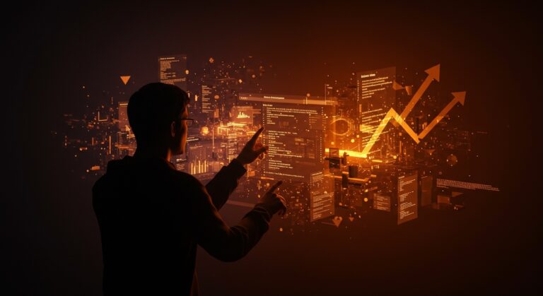 Innovación en desarrollo web con Astro y Svelte, mostrando eficiencia y rendimiento en tecnología startup.