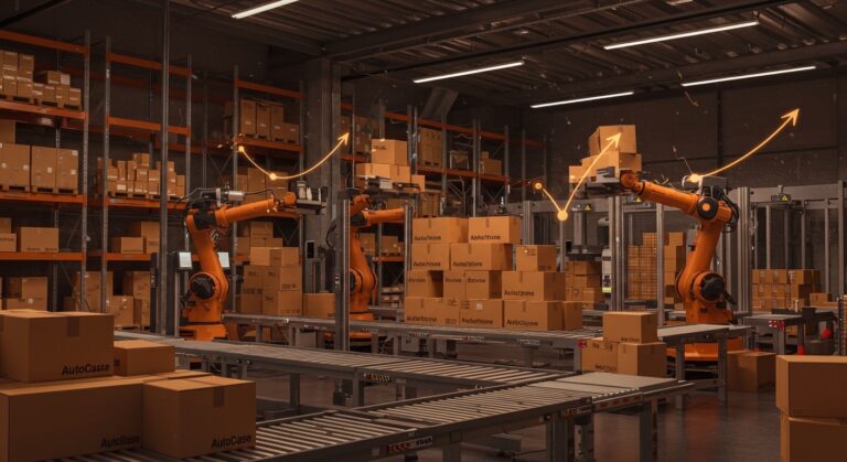 Automatización intralogística en almacenes con AutoCase y AutoStore mejorando la eficiencia operativa en startups de LATAM.