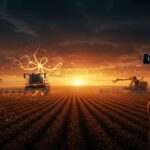 Automatización agrícola con IA y robótica en startups europeas, destacando inversión y tecnología agtech.