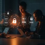 Automatización de compliance ISO 27001, SOC 2 y DORA en startups tech con soporte CISO para acelerar acceso a mercados regulados.