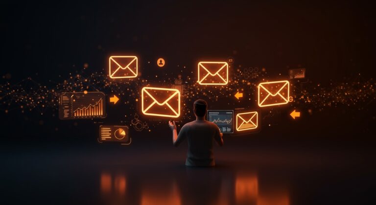 Automatización en correo electrónico con inteligencia artificial y marketing digital para founders, según Hostinger.