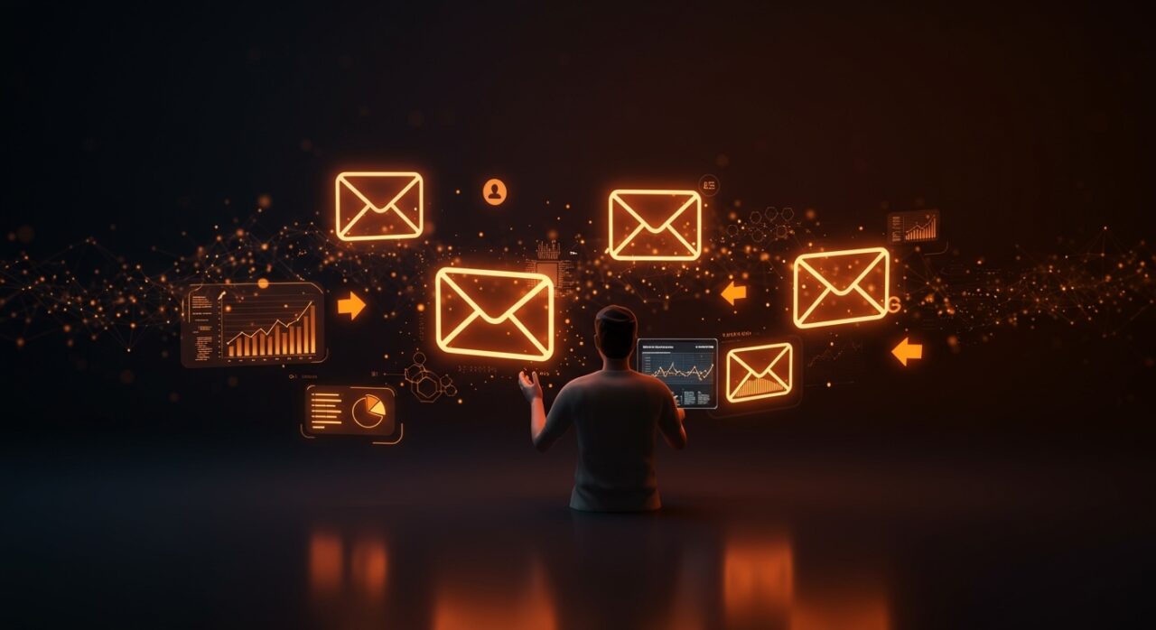 Automatización en correo electrónico con inteligencia artificial y marketing digital para founders, según Hostinger.