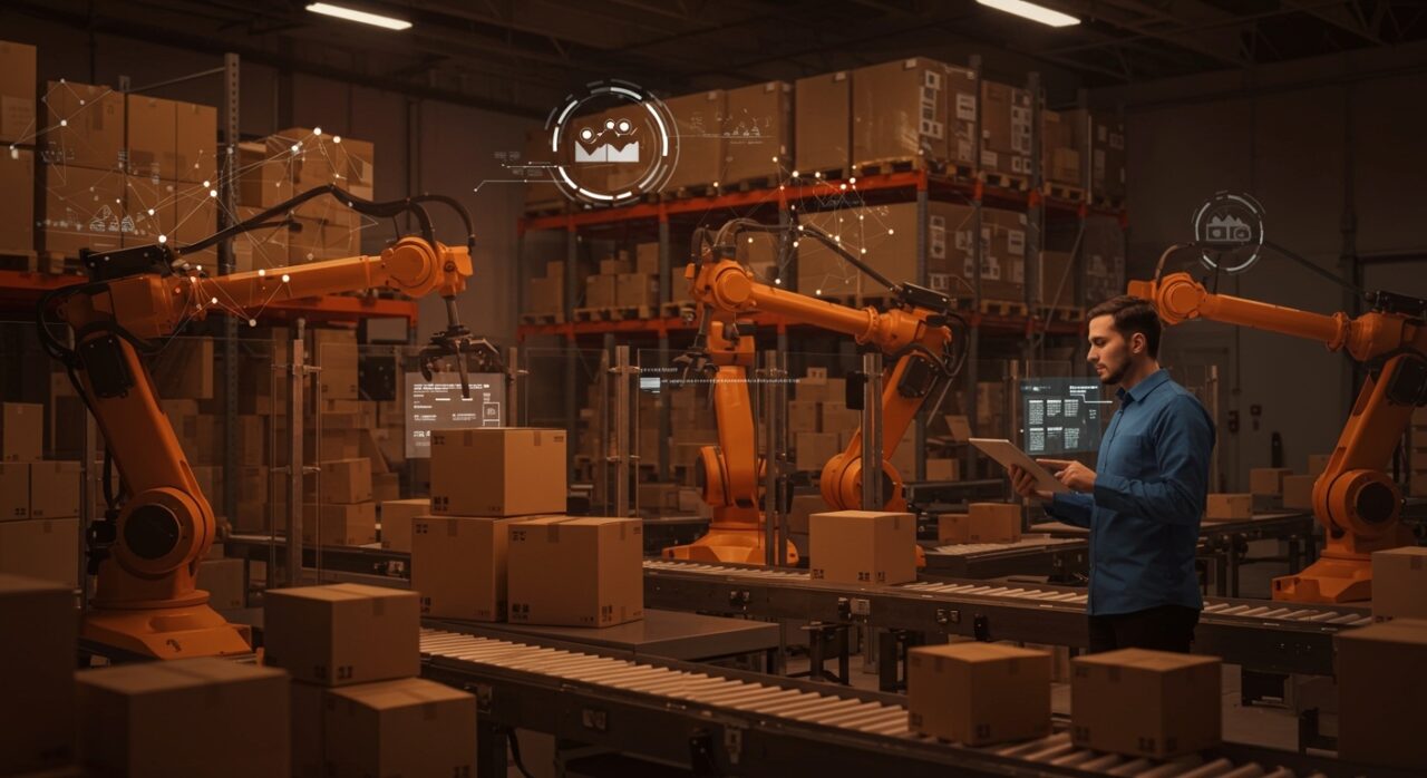 Automatización y embalaje logístico eficiente con IA e IoT para startups en LATAM en 2026.