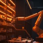 Robot BD Rowa automatizando la gestión farmacéutica en Droguería Sur, símbolo de eficiencia y transformación digital en LATAM.