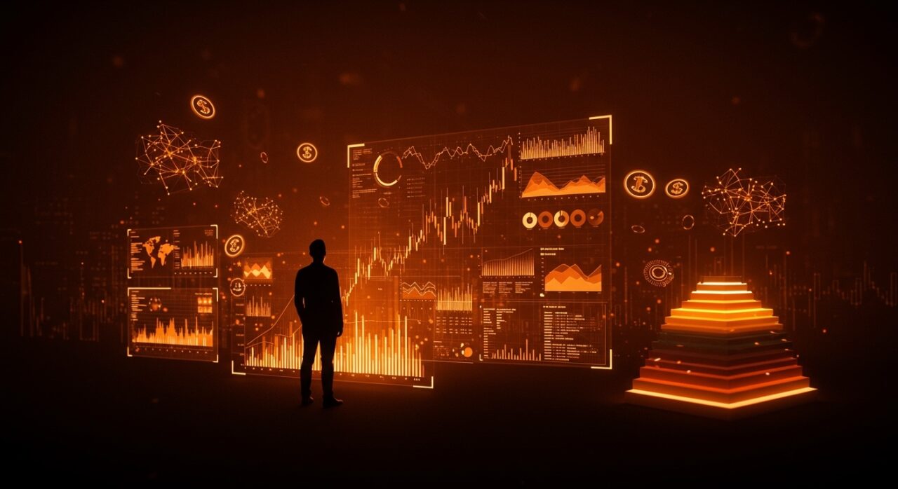 Automatización financiera en LATAM con inteligencia artificial, tokenización y regulación fintech, mostrando liderazgo y tecnología avanzada.