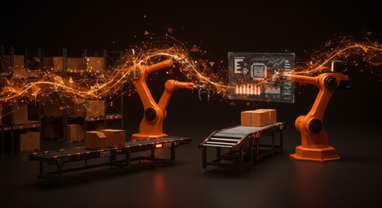 Automatización e inteligencia artificial avanzada en fulfillment con robótica y analítica para optimización logística.