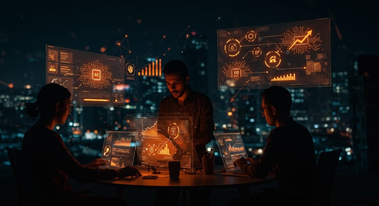 Automatización e inteligencia artificial optimizando la cadena de suministro y logística para startups tech bajo presión.