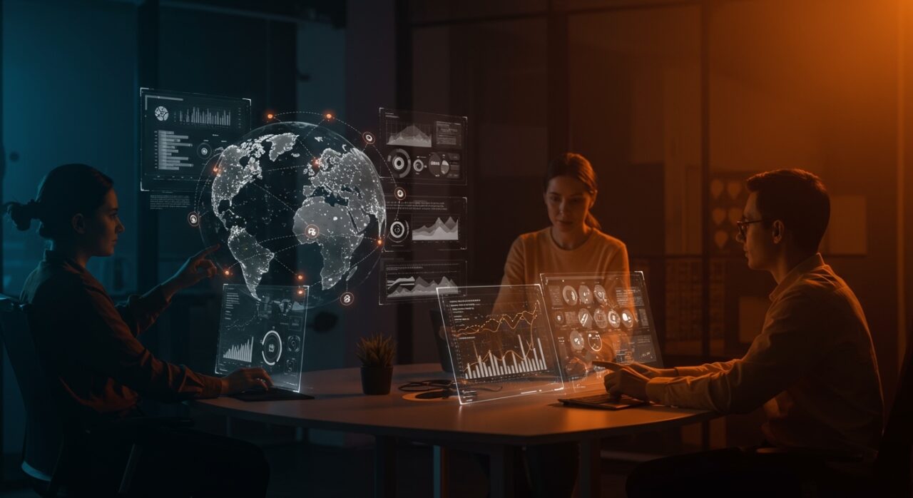 Automatización e inteligencia artificial en cadena de suministro de startups LATAM con logística inteligente y forecasting predictivo.