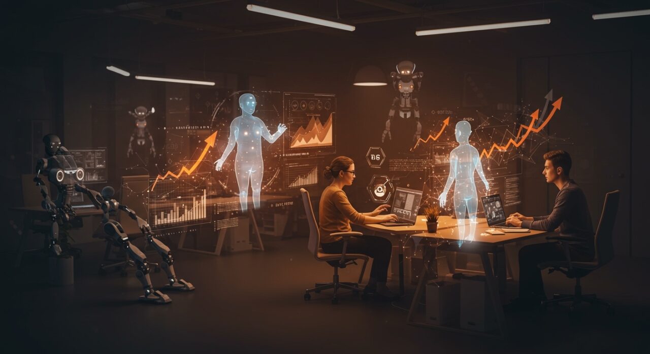 Automatización e inteligencia artificial impulsando la productividad de startups LATAM con asistentes y agentes autónomos en 2026.