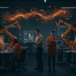 Colaboración de startups con automatización e inteligencia artificial para competitividad en manufactura hacia 2030 según PwC.