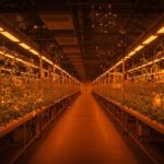 Automatización en invernaderos de agricultura intensiva en Almería con control climático y tecnología agrícola para mayor sostenibilidad.