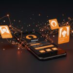 Interfaz digital de Attie app de Bluesky mostrando feeds personalizados con inteligencia artificial en un entorno tecnológico moderno.