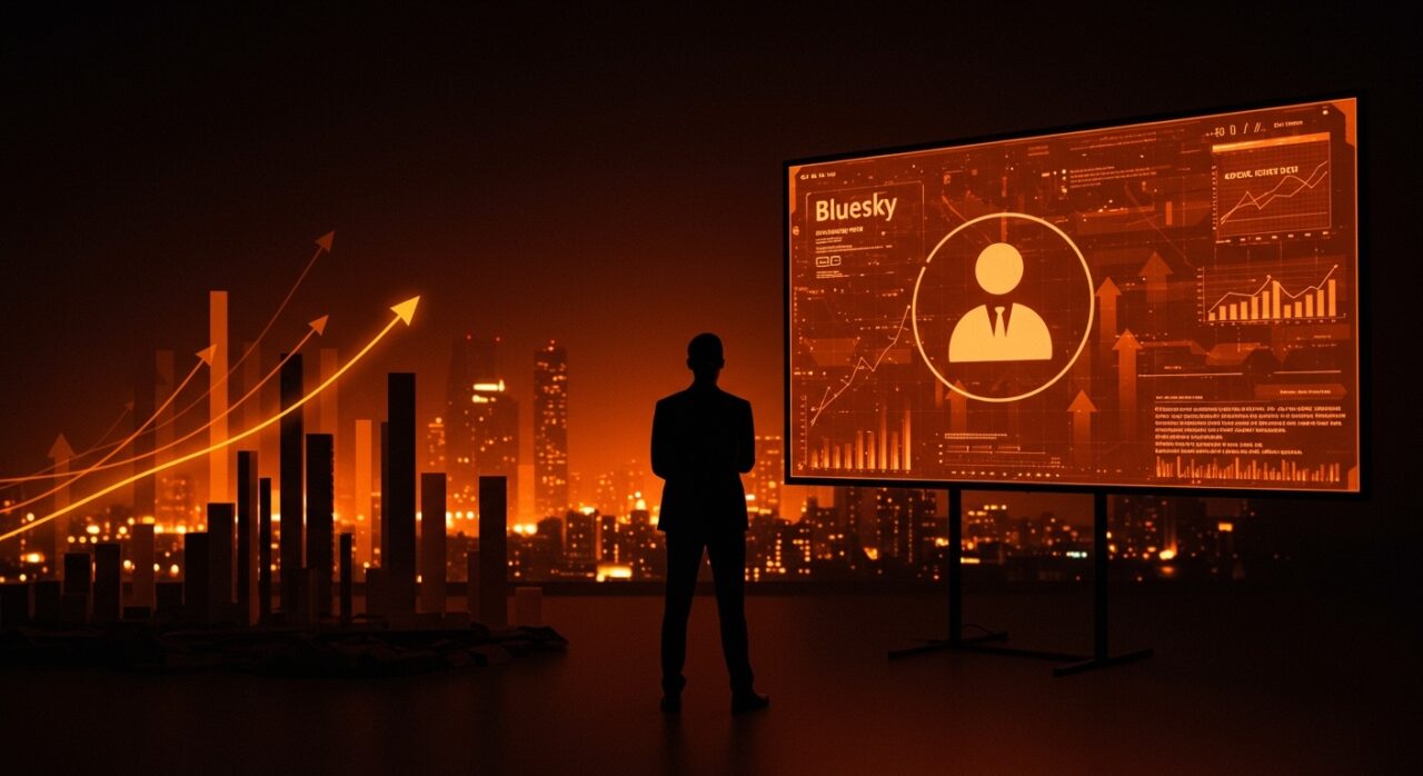 Nuevo CEO de Bluesky liderando la red social descentralizada en fase de escalamiento tecnológico con protocolo abierto AT Protocol.