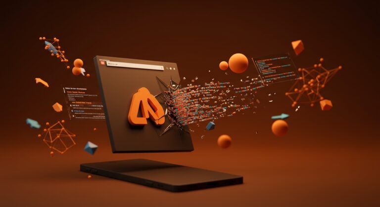 Limitaciones de Rust afectando el bloqueo de anuncios en Brave Browser con metáforas de automatización y scriptlets en entorno de navegador móvil.