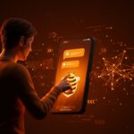 Interacción de usuario con Bumble Bee, el asistente de IA generativa que revoluciona el matchmaking conversacional en apps de citas.