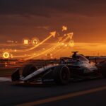 BYD Fórmula 1 2026 estrategia con coche eléctrico de competición avanzado representando innovación y expansión global en movilidad eléctrica.