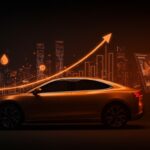 Imagen destacada de vehículo eléctrico BYD y líder empresarial analizando tendencias del mercado EV y movilidad sostenible en 2026.