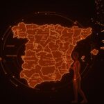 Mapa de provincias españolas con altas tasas de aprobación del carnet de conducir y tendencias en movilidad para startups en 2024.