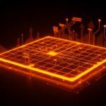 Células solares perovskita-silicio de alta eficiencia representando avance en tecnología fotovoltaica escalable y rentable.