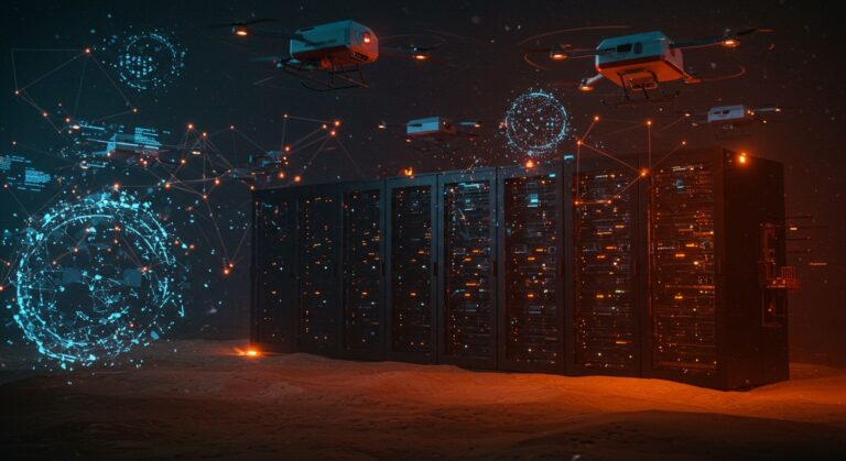 Ataque con drones iraníes a centros de datos en Oriente Medio, riesgos geopolíticos para infraestructura tecnológica cloud.