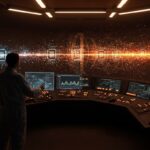 CERN utilizando tiny AI embebida en hardware especializado para filtrar datos masivos del LHC en tiempo real con tecnología avanzada de inteligencia artificial.