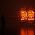 Ilustración conceptual sobre los riesgos de relicenciar software libre bajo LGPL y la protección de derechos en proyectos open source.