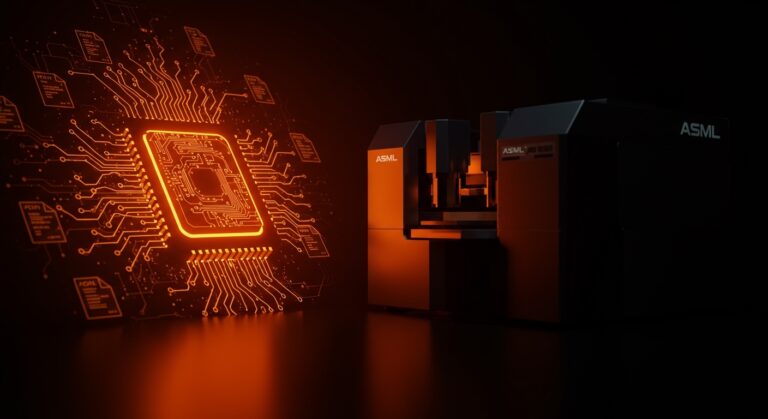 Competencia tecnológica entre China y ASML en chips y fotolitografía con enfoque en innovación y patentes en semiconductores.