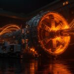 Tuneladora subacuática Linghang de alta velocidad en acción, simbolizando innovación en ingeniería e infraestructura en China.