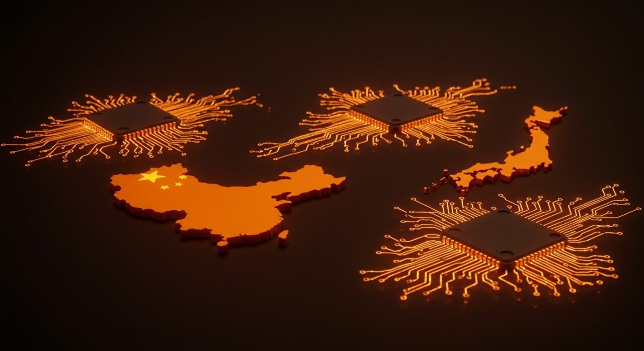 Disputa tecnológica entre China, Japón y EEUU por semiconductores y fotorresistentes en la industria de chips.