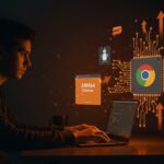 Developer trabajando con Chrome ARM64 Linux en infraestructura ARM, representando la innovación tecnológica en startups y equipos LATAM.