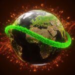 Visualización del cinturón verde migrando al noreste destacando tendencias de cambio climático y oportunidades tecnológicas.