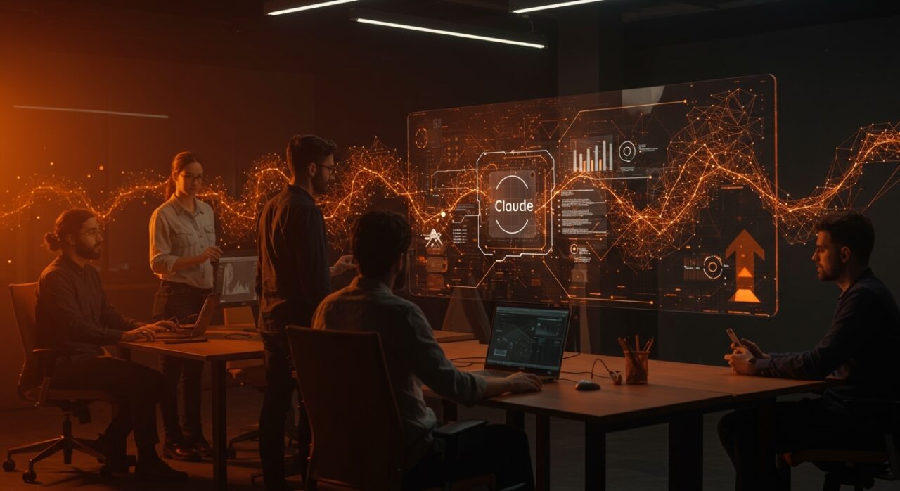 Empresas españolas usando la inteligencia artificial Claude de Anthropic para automatización y liderazgo tecnológico.