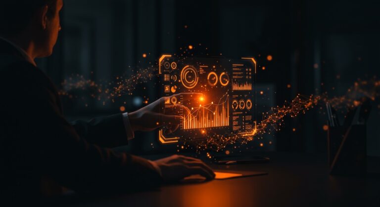 Visualización interactiva creada por Claude IA para gráficos inteligentes en chat, destacando innovaciones para founders tech.