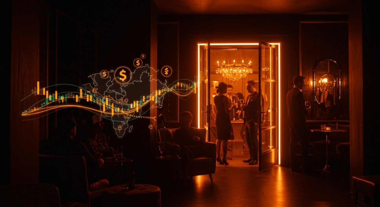 Clubes privados en Madrid con millonarios latinos y elites españolas, representando exclusividad e inversión en el mercado de lujo.