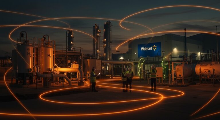 Proyecto de hidrógeno verde en San Bernardo liderado por Colbún y Walmart Chile impulsando energía sostenible en LATAM.