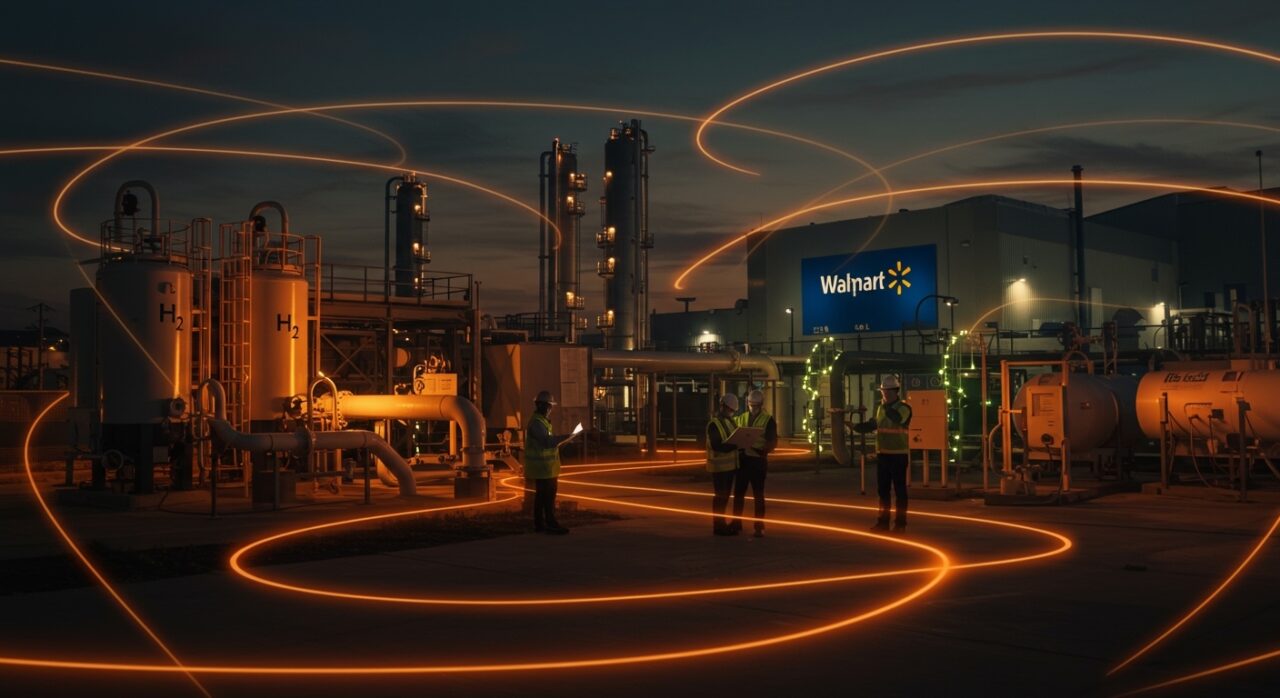 Proyecto de hidrógeno verde en San Bernardo liderado por Colbún y Walmart Chile impulsando energía sostenible en LATAM.