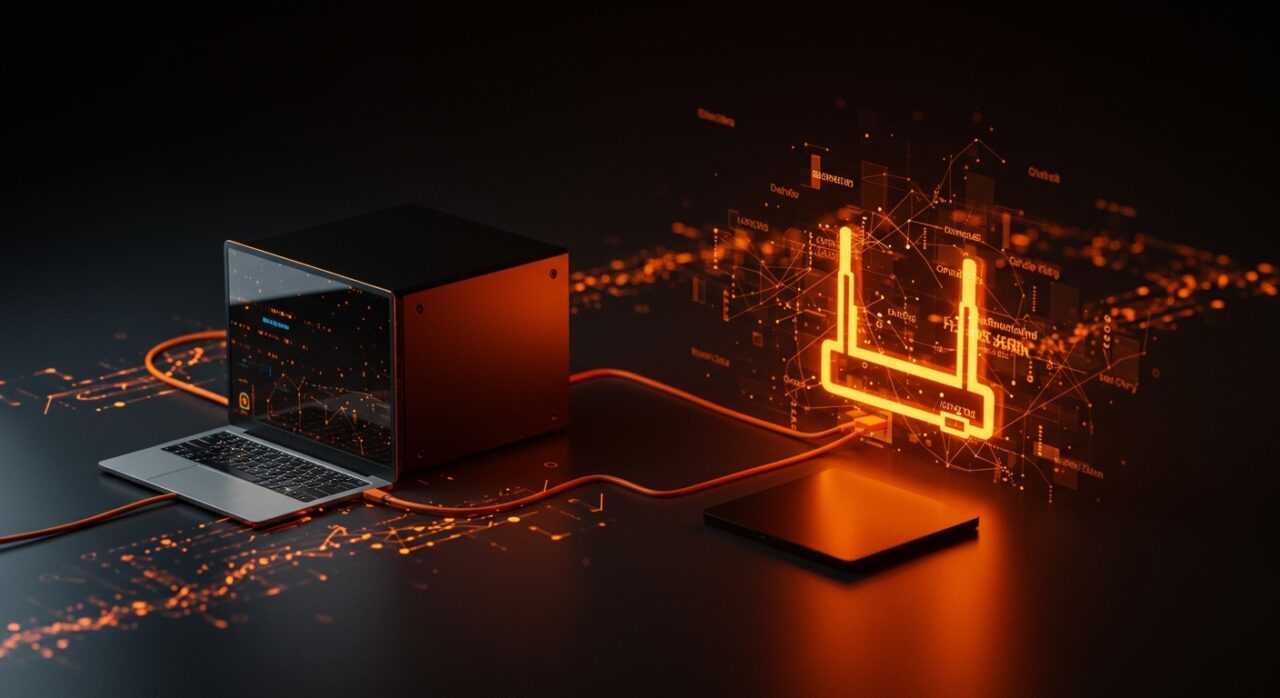 Transformación de mini-PC y laptop en un router profesional con Linux, redes seguras y firewall flexible para infraestructura tecnológica.