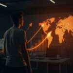 Joven emprendedor levantando capital con Vambe, mostrando fundraising y expansión regional en startup de inteligencia artificial B2C en LATAM.