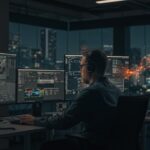 Senior engineer desarrollando inteligencia artificial para la industria automotriz en un entorno de startup de Silicon Valley.