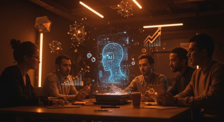 Startup de IA autónoma colaborando en innovación tecnológica para Transform 2026 en LATAM, destacando emprendimiento y funding.