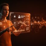 Interacción digital con IA Microsoft Copilot Health integrando datos de salud de wearables y registros clínicos para founders de health tech.