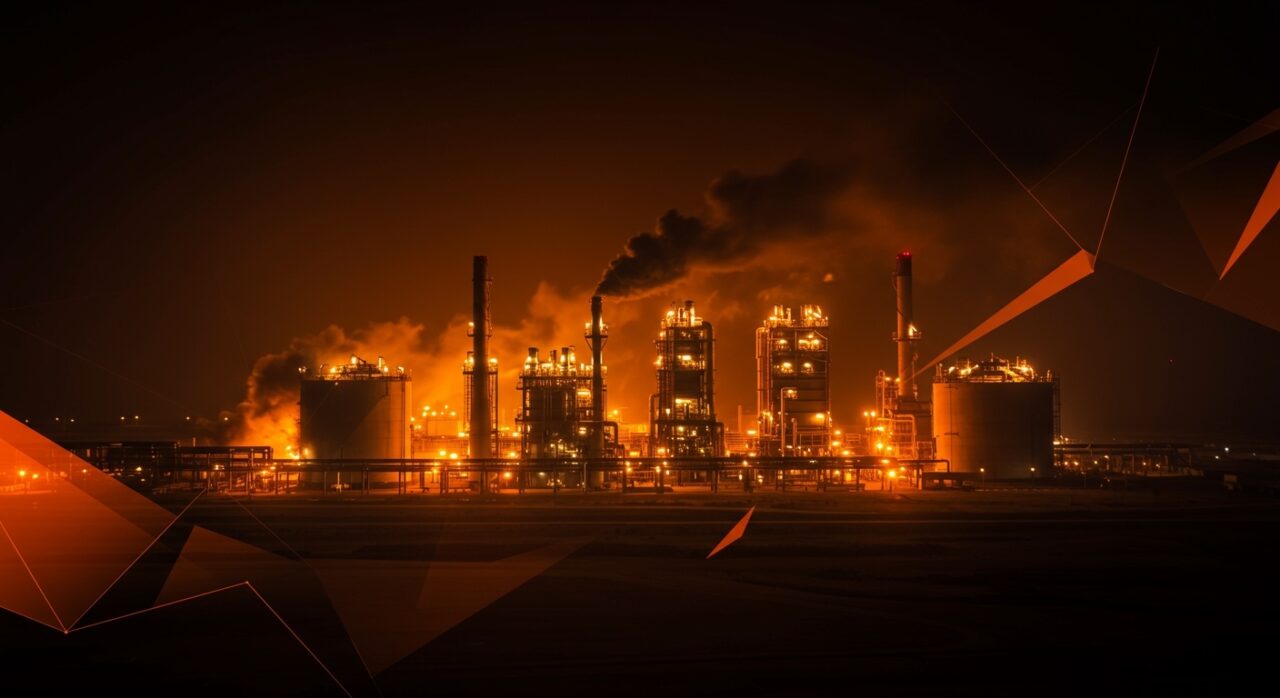 Impacto global de la crisis energética por ataque a planta de gas en Qatar con tensiones geopolíticas y volatilidad del mercado energético.