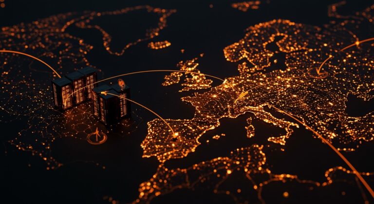 Migración de centros de datos en Europa debido a la crisis energética, con enfoque en infraestructura e inteligencia artificial.