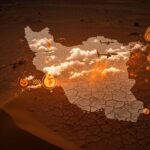 Crisis hídrica en Oriente Medio con estrategia de siembra de nubes y su impacto geopolítico en Irán y la región.