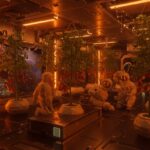 Cultivo espacial de tomates cherry en la estación Tiangong usando aeroponía en microgravedad para innovaciones en biotecnología espacial y misiones a Marte.