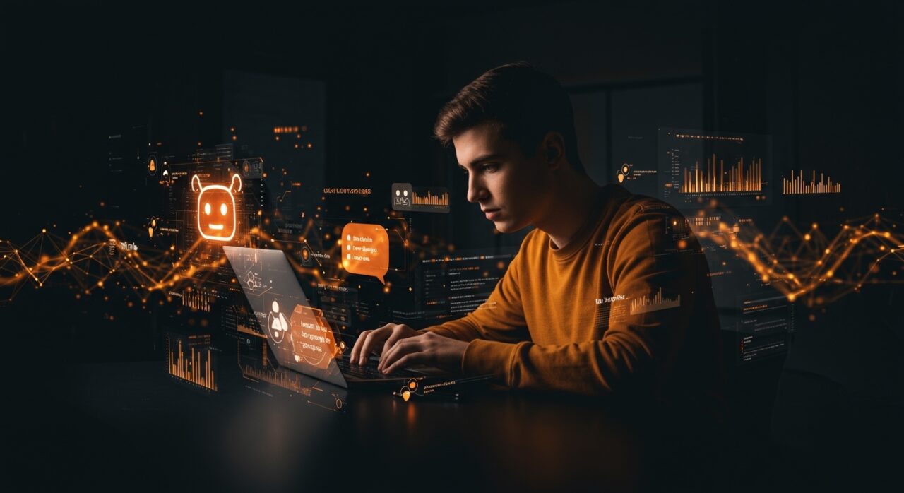 Fundador aprendiendo a construir chatbots con IA moderna y machine learning en el curso gratuito de CMU.