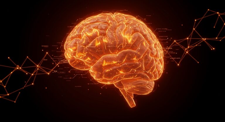 Visualización fotorrealista de datos fMRI y redes neuronales para reconstrucción visual con IA en neuroimagen aplicada a startups tecnológicas.