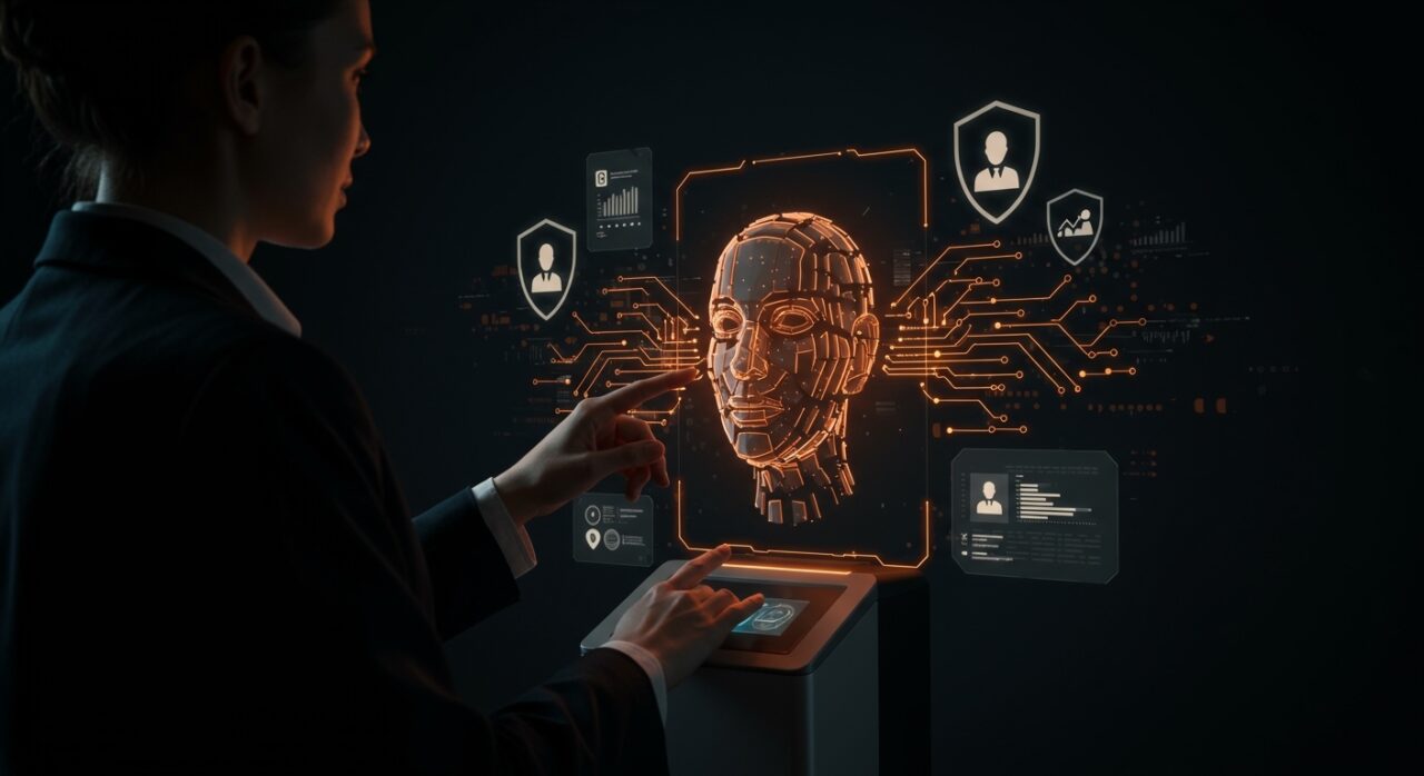 Verificación de identidad bancaria con biometría avanzada frente a amenazas de deepfakes en el sector fintech.