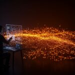 Mapa invisible de dependencias de IA en startups mostrando riesgos de shadow AI y gestión de seguridad tecnológica.