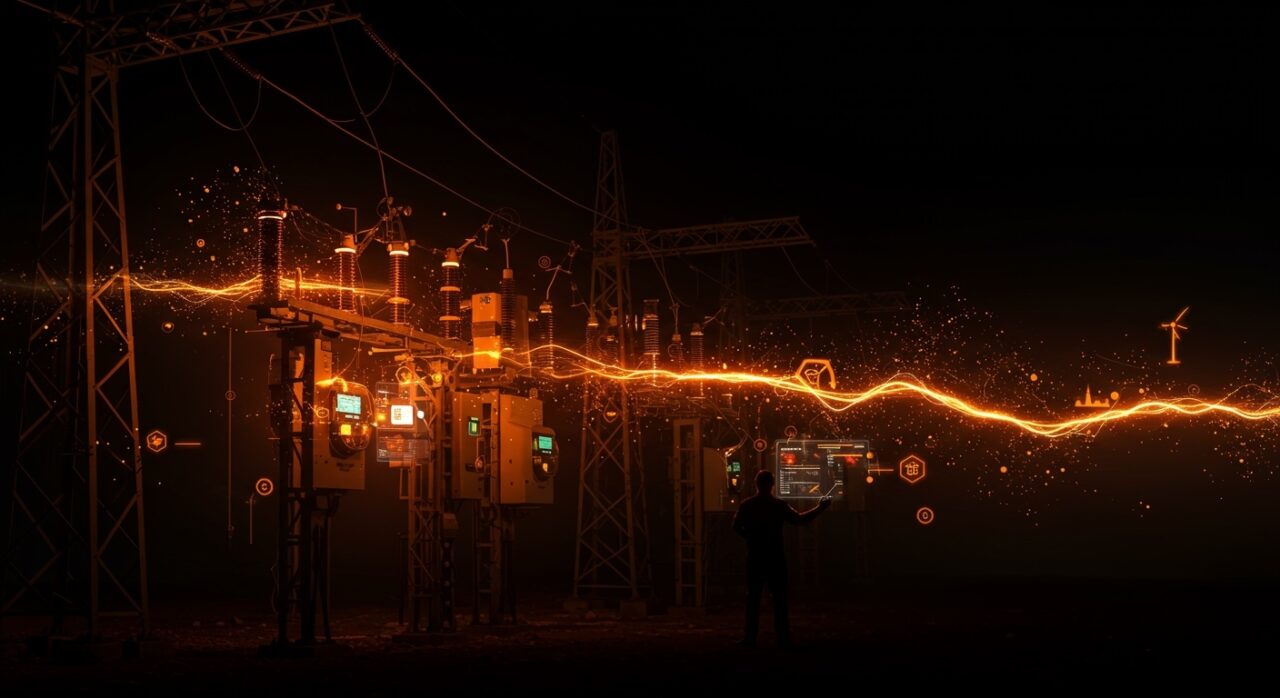 Subestación eléctrica digital en Argentina con tecnología GIS y medidores inteligentes impulsando la digitalización eléctrica y la modernización de redes.